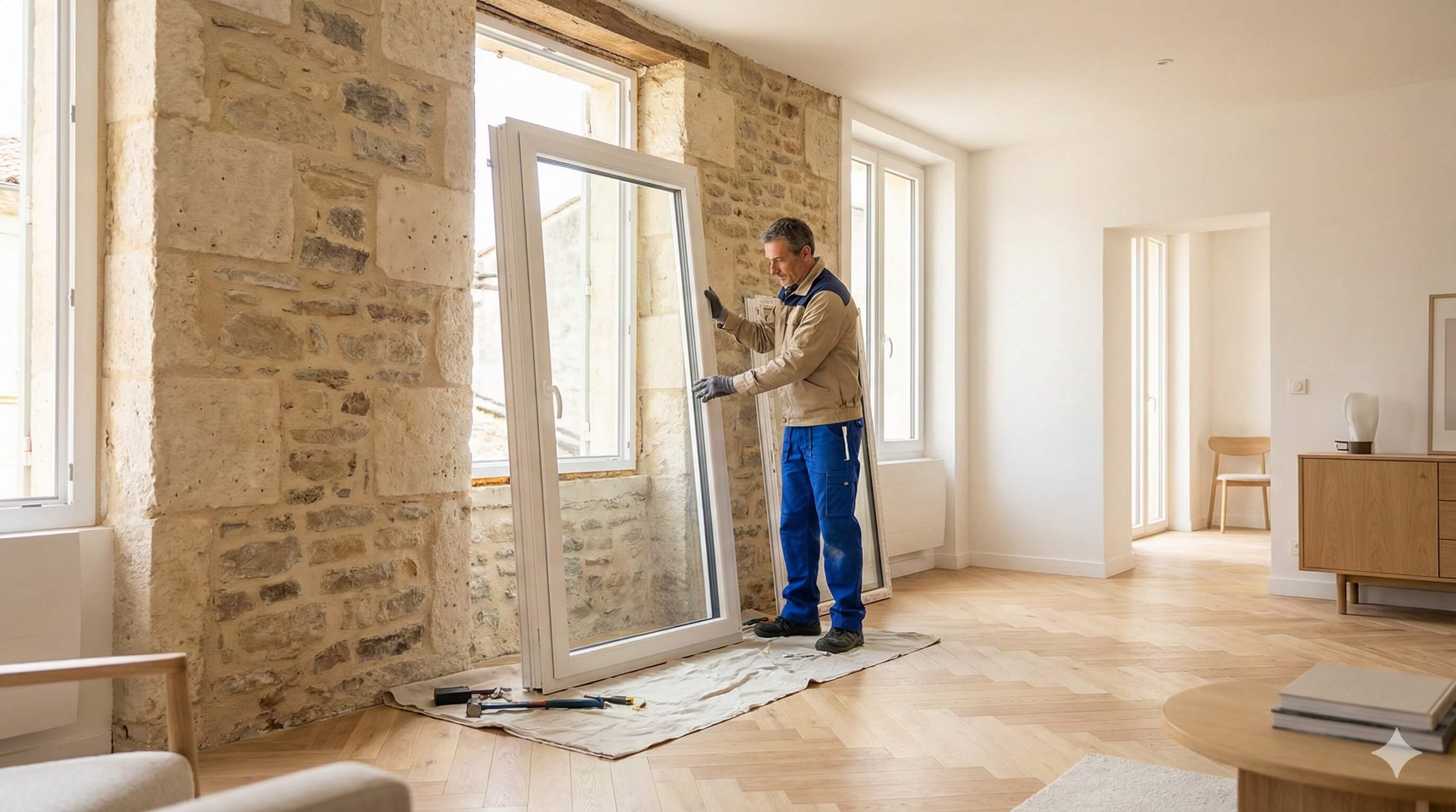 Pose de fenêtres double vitrage Charbonnières-les-Bains